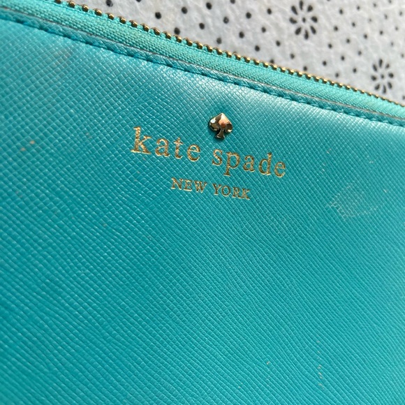 Kate Spade Cedar Street Lacey wallet leather wallet cross hatch - Picture 3 of 9